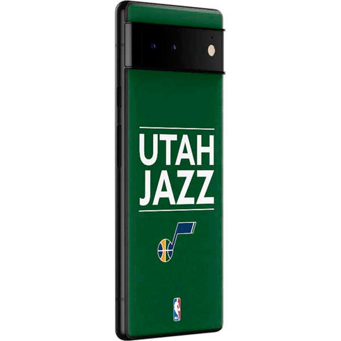 NBA Utah Jazz Standard - Yellow Google Pixel 6 Skin